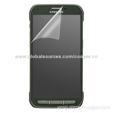 Matte Screen Protector for Samsung Galaxy S5 Active, Anti-fingerprint, Anti-glare, OEM/ODM